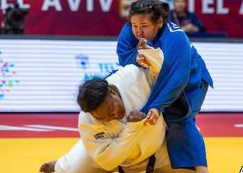 Luxación saca del tatami a Idalys