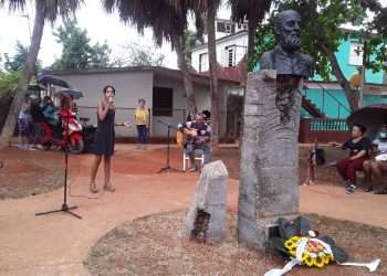 Los alquizareños rindieron tributo a Antonio Núñez Jiménez en el centenario de su natalicio