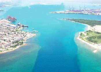 Preparado canal de acceso a la Terminal de Contenedores para recibir buques Neo Panamax