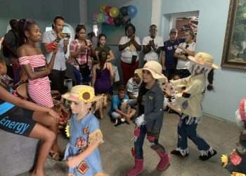 Día de festejos en Hogar de niños sancristobalense