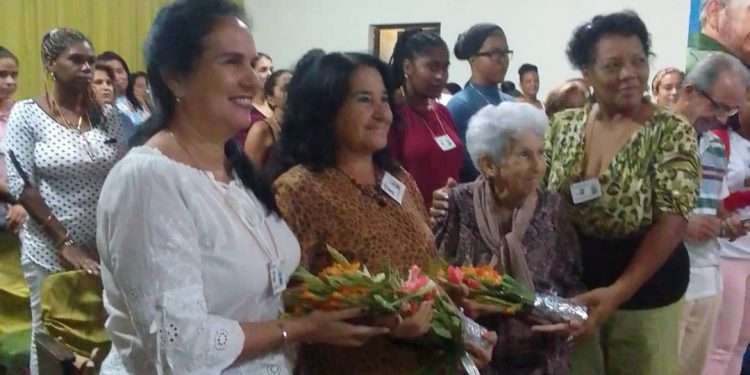 Asamblea Municipal XI Congreso de la FMC en Güira de Melena