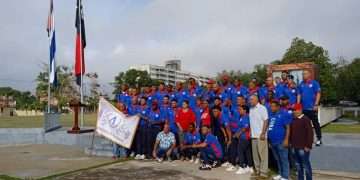 Abanderados Cazadores de Artemisa a la 63 Serie Nacional de Béisbol