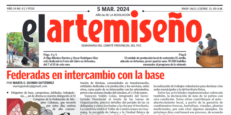 Edición 8 de el artemiseño