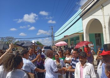 Recibió San Cristóbal a Heroína del Trabajo