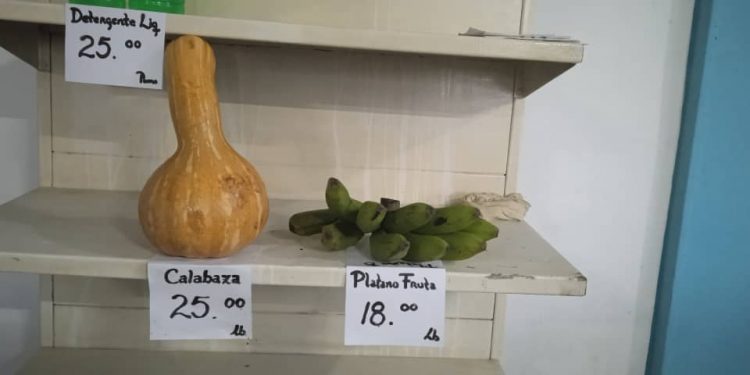 Venta de productos agropecuarios en bodega