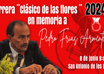 Carrera ciclística ¨Clásico de las flores¨, dedicada a la memoria de Pedro Frías Armenteros