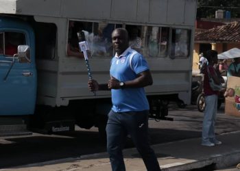 Recibe San Cristóbal el fuego deportivo de los sexagésimos Juegos Escolares Nacionales