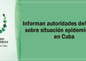 Informan autoridades del Minsap sobre situación epidemiológica en Cuba