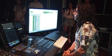 Estudios de sonido totalmente renovados en la Escuela Internacional de Cine y Televisión de San Antonio de los Baños Foto JART