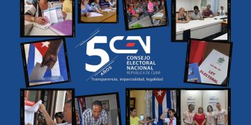 Conmemoran quinto aniversario del Consejo Electoral
