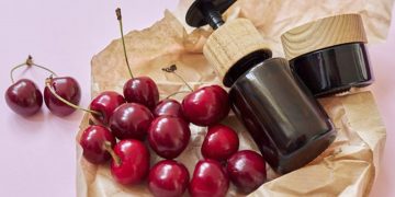 Mascarilla casera de cereza para la piel