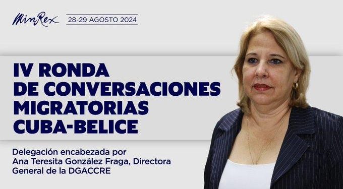 Cuba y Belice analizan temas migratorios