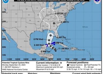 Lluvias en el occidente