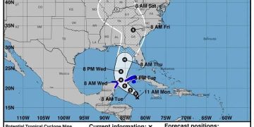 Lluvias en el occidente