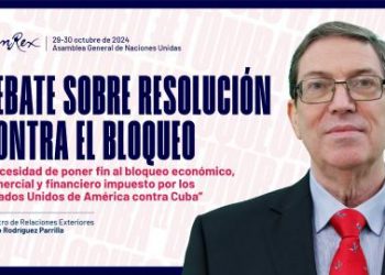 Preside Canciller cubano delegación al 79 período de sesiones de la Asamblea General de la ONU 