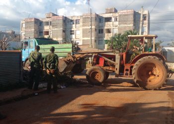 La recuperación en Alquízar sigue su curso