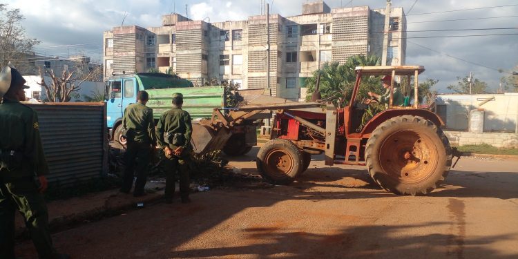 La recuperación en Alquízar sigue su curso