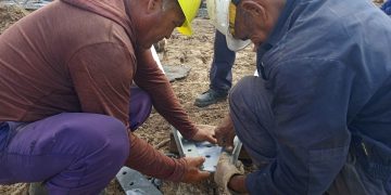 Alta tensión también bajo las torres