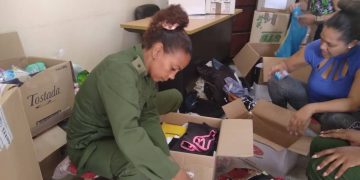 Solidaridad de la Región Militar de Artemisa a Guantánamo