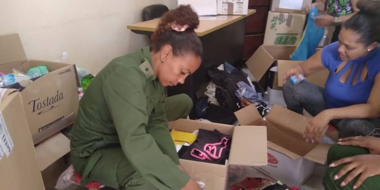 Solidaridad de la Región Militar de Artemisa a Guantánamo