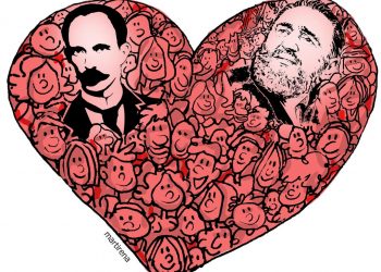 Martí y Fidel unidos también hoy