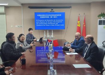 Envío de primer lote de donativo de piezas y accesorios para los equipos de grupos electrógenos de Cuba