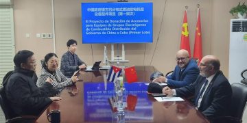 Envío de primer lote de donativo de piezas y accesorios para los equipos de grupos electrógenos de Cuba