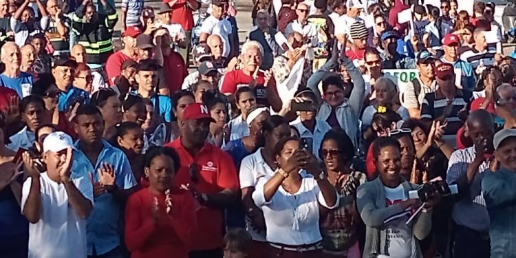 Conmemoran en San Cristóbal 66 aniversario del triunfo de la Revolución