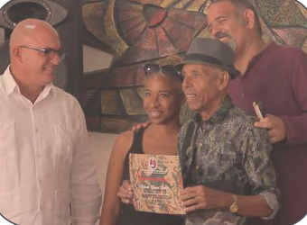 Entrega de los premios en la sede de la Uneac