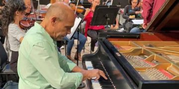 Todo listo para el gran Concierto de la Orquesta Sinfónica Nacional con el afamado pianista Víctor Rodríguez como solista.