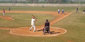 Artemisa iguala frente a San Cristóbal en final de la XII Serie Provincial de Béisbol Foto José Abel Gutiérrez