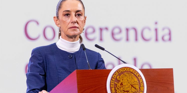 La presidenta defendió la estrategia de seguridad de su antecesor, Andrés Manuel López Obrador