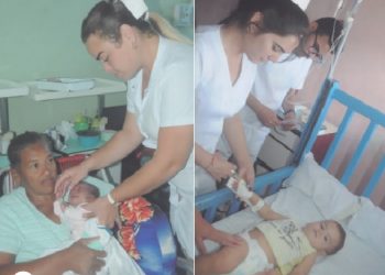 La sensibilidad distingue al personal de Salud en la atención a los infantes