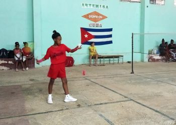 La güireña Erika Small Lazo mostró potencial en el torneo