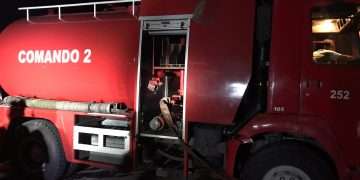 Sofocado incendio en el municipio de Guanajay