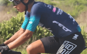 La güireña ganó las doradas en la carrera a 102 kilómetros y en la contrarreloj individual