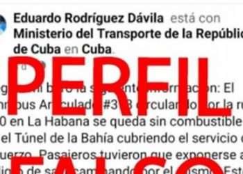 Rodríguez Dávila instó a los usuarios a denunciar inmediatamente estos perfiles mediante la función de reporte de la plataforma (opción disponible en los tres puntos del perfil)