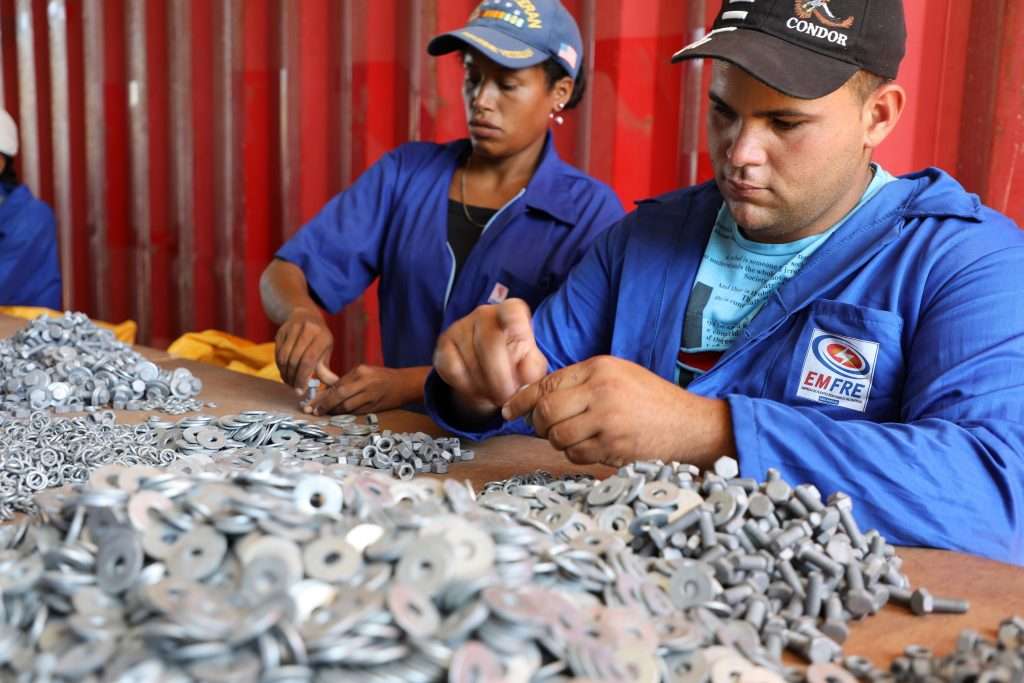 Trabajadores y trabajadoras del parque también encontraron un espacio en empresas asociadas