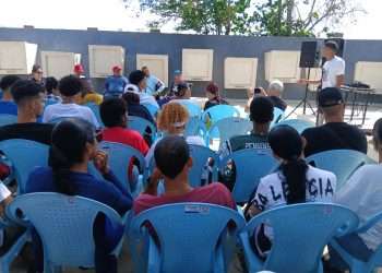 En su diálogo con las autoridades, los jóvenes reflexionaron sobre los obstáculos a superar al igual que aquel 26 de julio, 72 años después