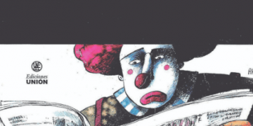 La risa cuelga de una Vitrina