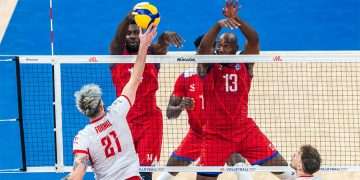 La selección cubana mostró un bloqueo sólido en momentos decisivos y un servicio incisivo que reportó resultados complementando el ataque