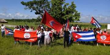Grito de vida desde una bandera
