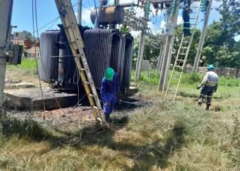 Continuarán labores en la subestación de Güira de Melena