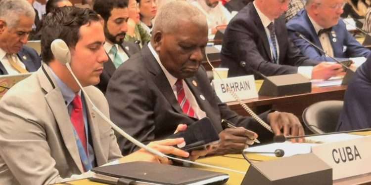 Cuba conversa sobre cambio climático en cita parlamentaria mundial