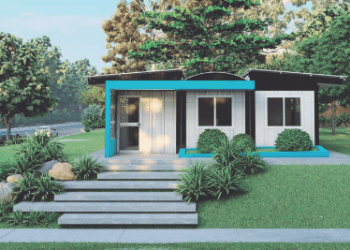 Una de las 16 propuestas de alternativas para viviendas a través de contenedores marítimos reutilizados