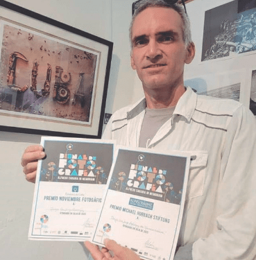 Denys conquistó dos galardones en la X Bienal de Fotografía Alfredo Sarabia in memoriam
