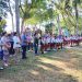 El Bosque Martiano del Ariguanabo fue sede del acto provincial por el 131 aniversario de la Caída en Combate de José Martí y el 32 de su fundación Foto JART