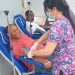 1- Desde los 14 años Pipian es donante de sangre