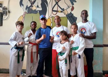 Halcones del Ariguanabo representaron a Artemisa en Festival de la Habana de Taekwondo Foto cortesía de José Yusney Scull