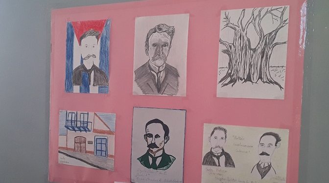 Muestra de dibujos en homanaje a Carlos Baliño